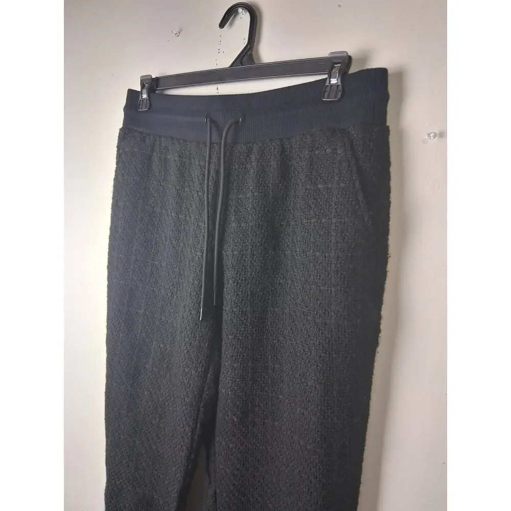 Mode‎ of One Knit Joggers Size L Black Athletic Pants Streetwear Lounge
